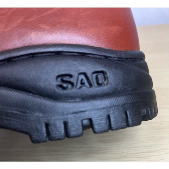 Vintage Stacy Adams Granburry Chukka Chunky Retro Men’s Boots Leather  Size 7M - Picture 8 of 11